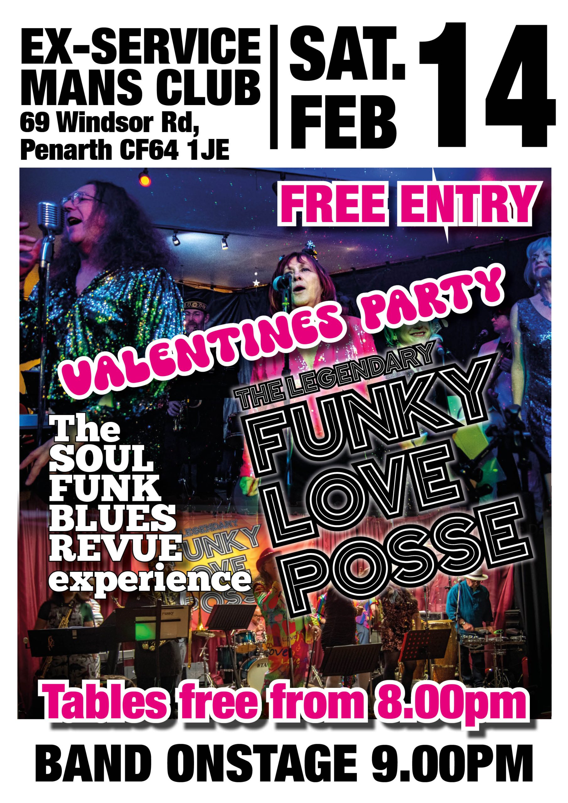 FLP Live at Penarth Ex Servicemans Club Saturday 14th February 2026